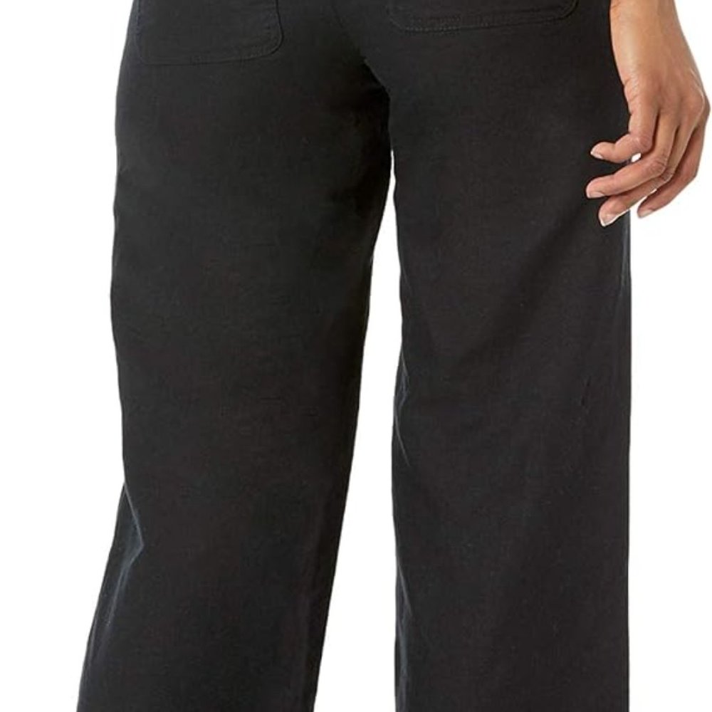 Black Linen Pants Size Small - Picture 6 of 6